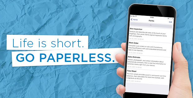Embrace the simpler life: paperless forms are changing our work-lives for the better