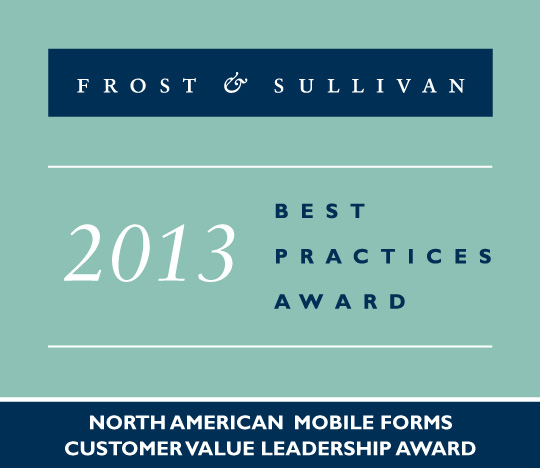ProntoForms wins Frost & Sullivan Award for Customer Value Leadership