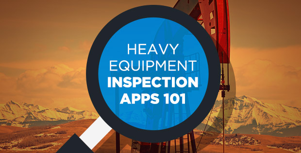 What is a heavy equipment inspection app?
