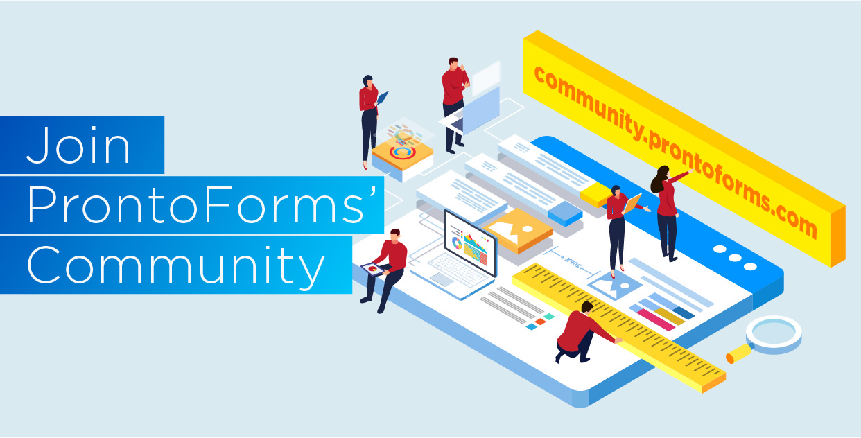 Announcing ProntoForms’ new community