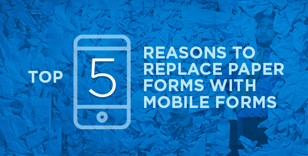 Top 5 Reasons to Replace Paper Forms with Mobile Forms|GPS Mapping on a mobile device